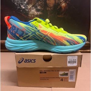 ASICS Gel-Noosa Tri 13 Gs for kids hazard green size 4
